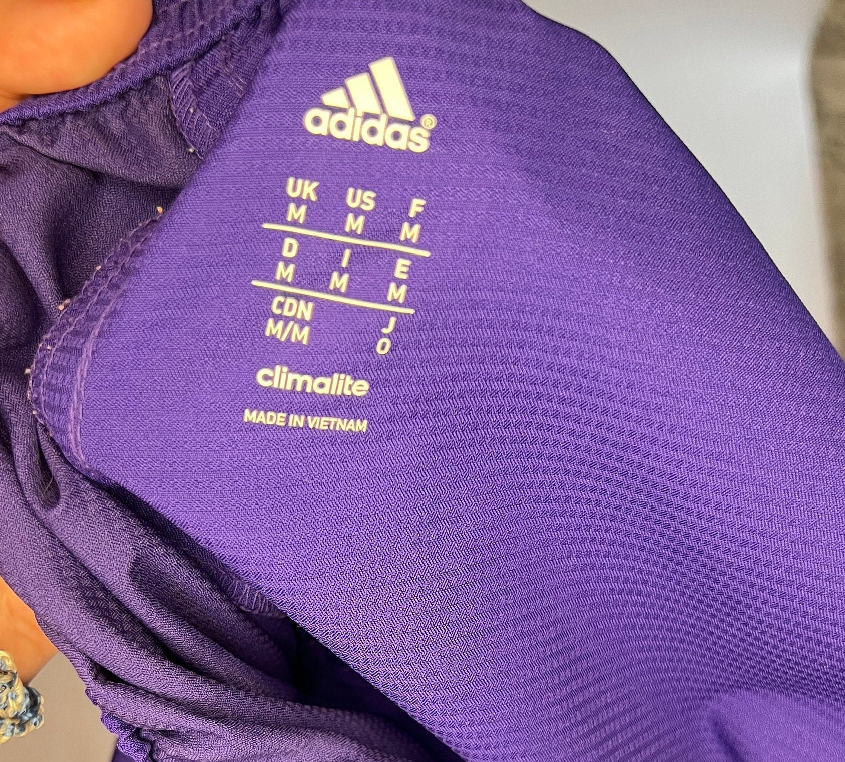 Y2K Adidas Track Pant - M - Purple