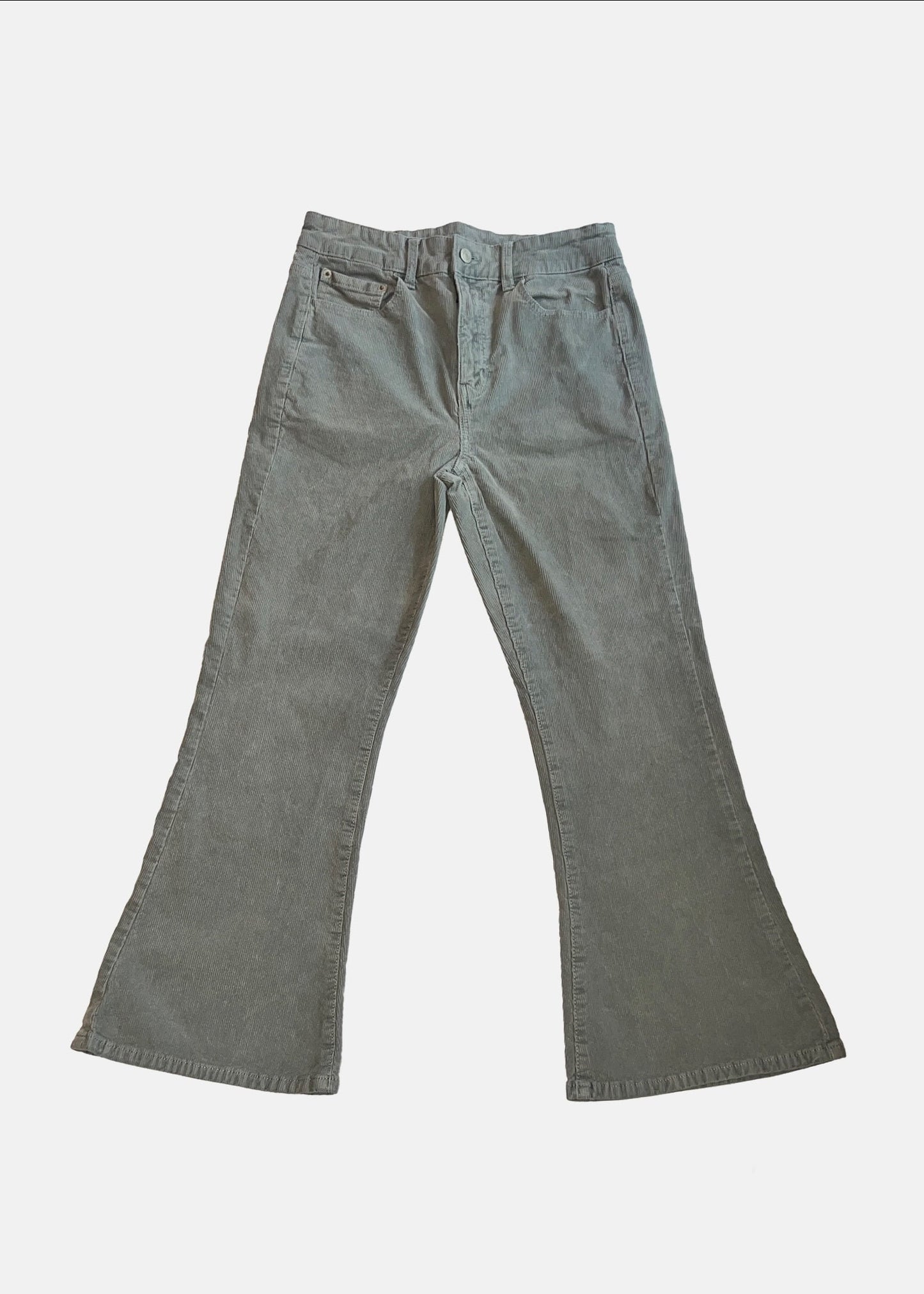 Corduroy Flare Pant AE - 6 XShort - Grey