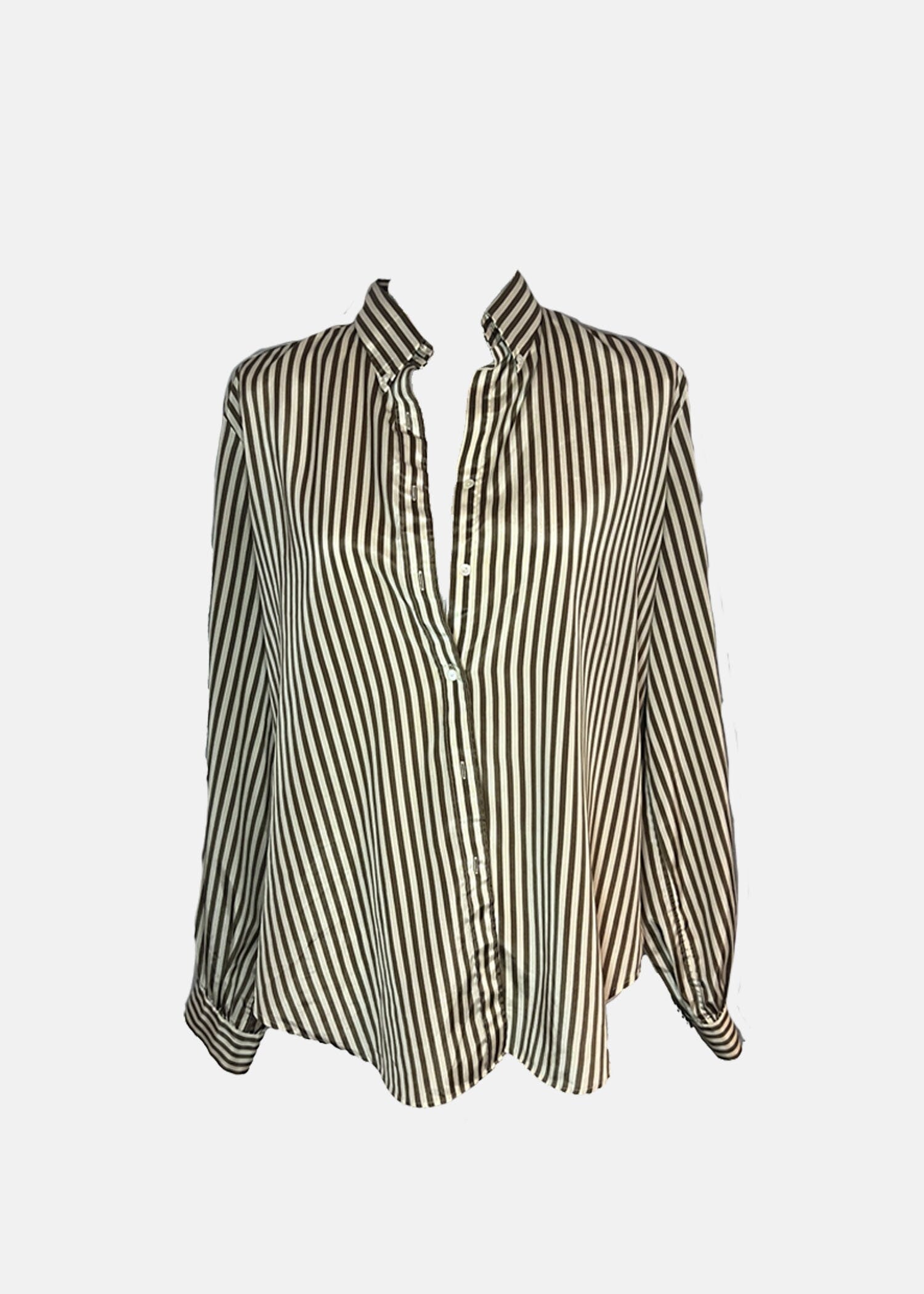 Vintage Blouse - M - Striped