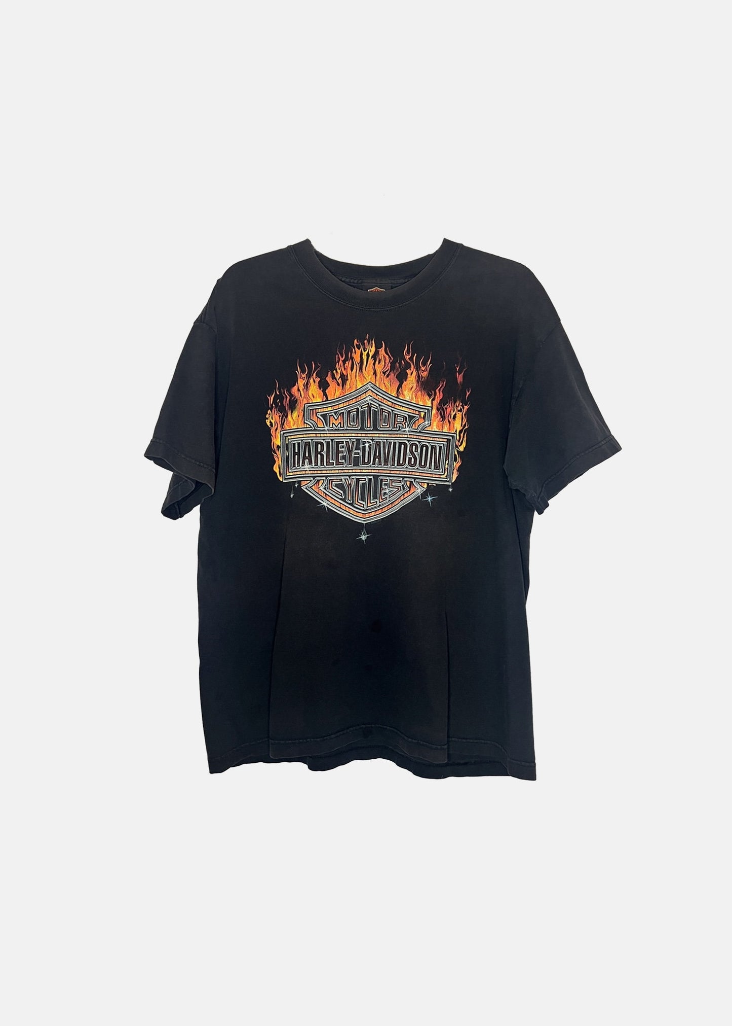 Y2K Harley Davidson Tee - M/L - Black