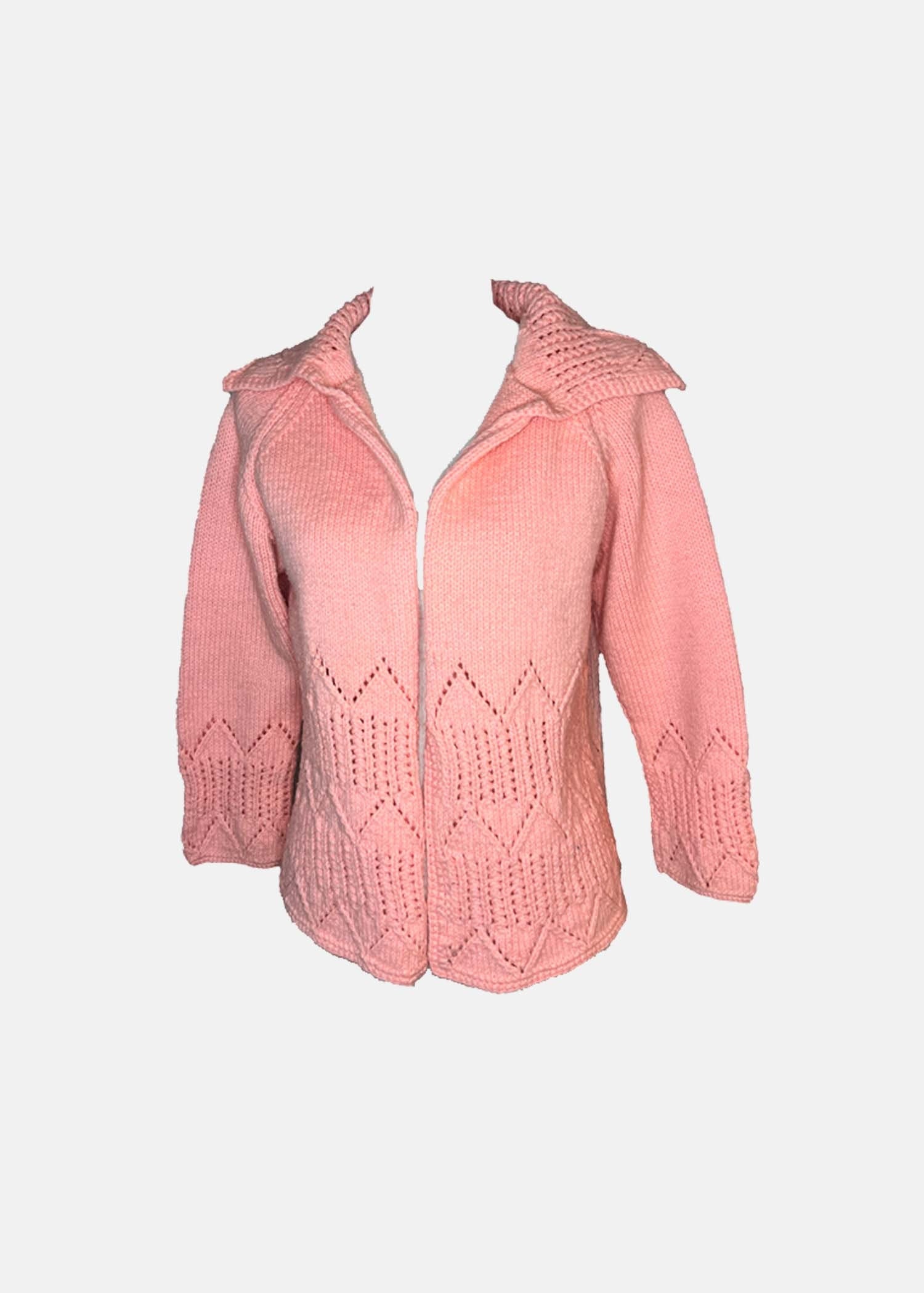 Vintage Cardigan - S - Pink