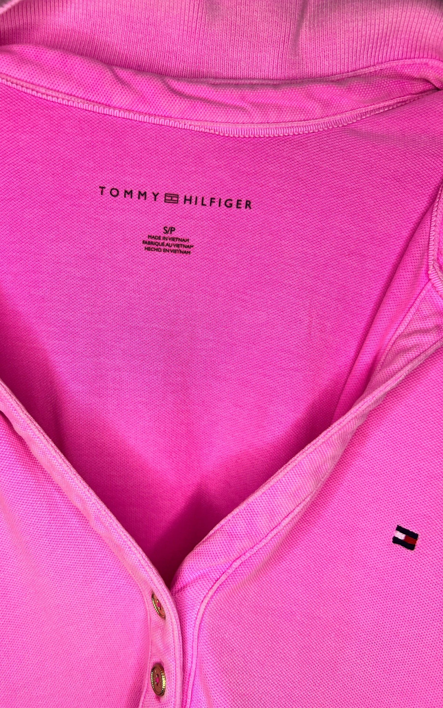 2K Vintage Tommy Hilfiger Polo Dress - S - Pink